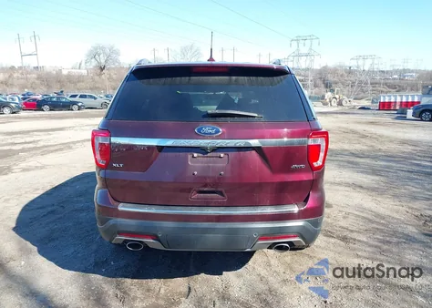2018 Ford Explorer Xlt from USA, damaged, VIN 1FM5K8D82JGC21814
